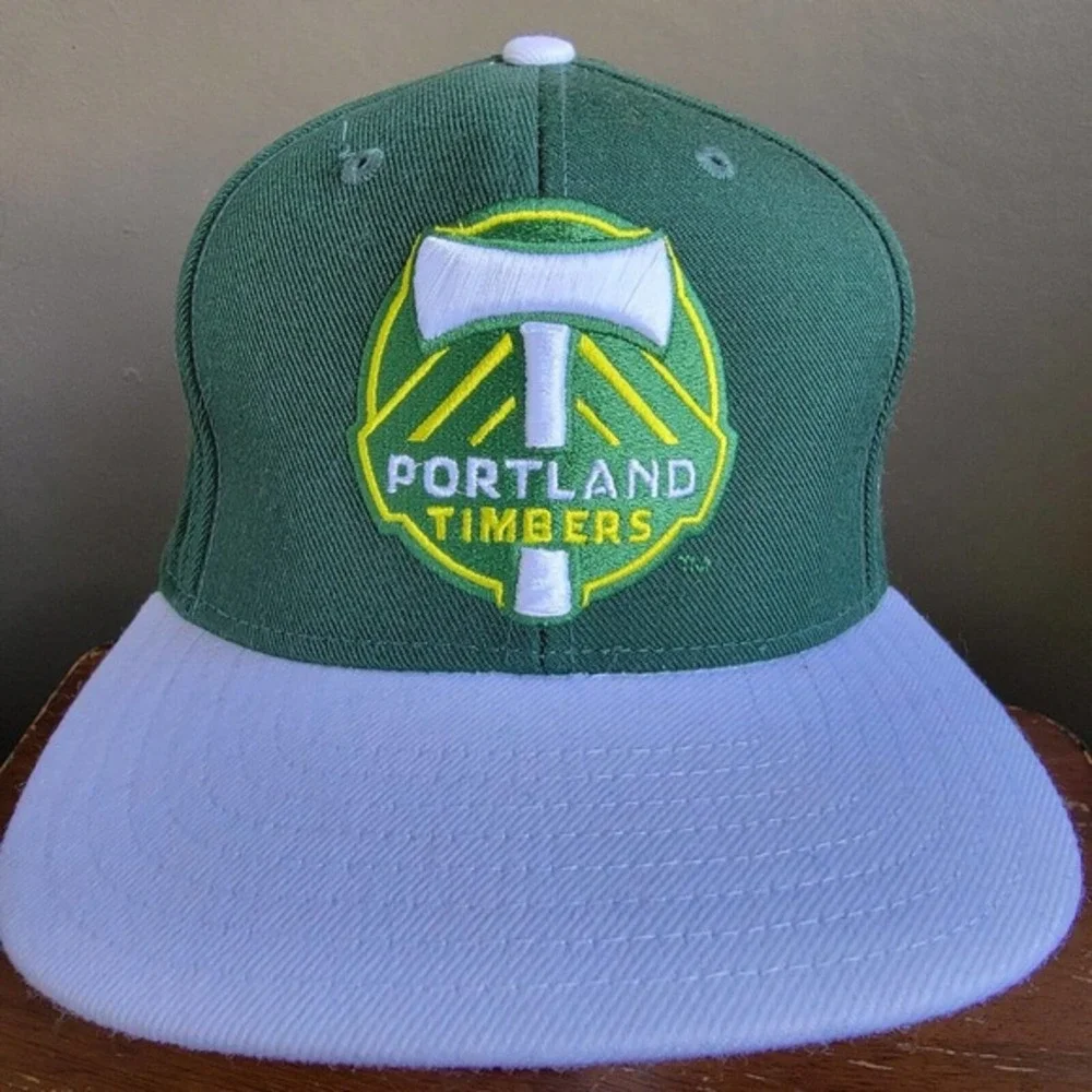 Portland Timbers MLS‎ Adidas Snapback Hat Cap Green White